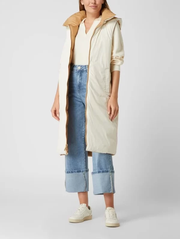 Tom Tailor Steppweste Mit Wendefunktion – Camel 5