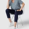 Jake*s Casual Bluse Mit Floralem Allover-Muster – Jeans 19