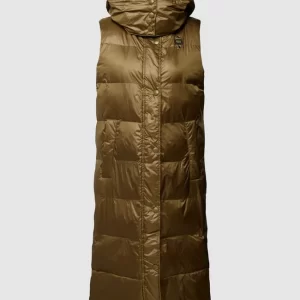 Blauer Usa Weste Mit Label-Details – Khaki 9