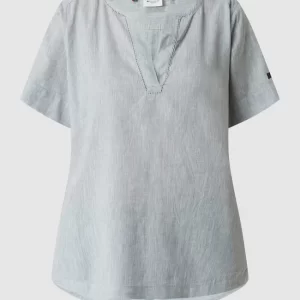 Redgreen Blusenshirt Aus Leinen-Lyocell-Mix Modell ‘Agneta’ – Khaki 9