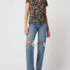 FREE/QUENT Blusenshirt Mit Leopardenmuster Modell ‘Yrsa’ – Schwarz 19