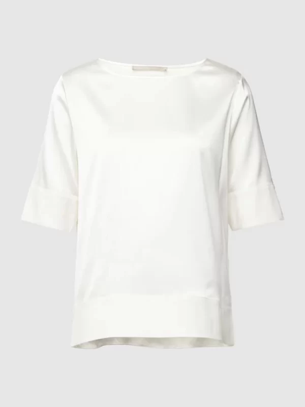 (The Mercer) N.Y. Blusenshirt Mit Rundhalsausschnitt – Offwhite 1