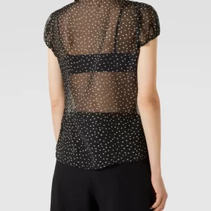Saint Tropez Bluse Mit Rüschenbesatz Modell ‘Lilya’ – Schwarz 15