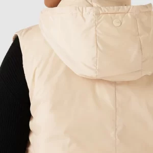 Samoon PLUS SIZE Weste Mit Seitlichen Eingrifftaschen – Sand 11