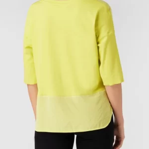 Marc Cain Blusenshirt Mit Ziernähten – Hellgelb 15