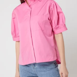 Tonno & Panna Bluse Mit Puffärmeln Modell ‘Jass’ – Pink 13