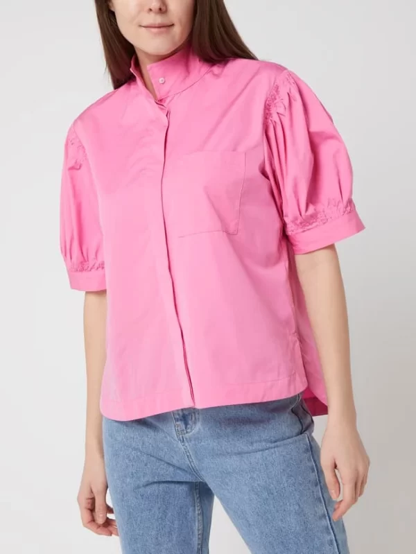 Tonno & Panna Bluse Mit Puffärmeln Modell ‘Jass’ – Pink 5