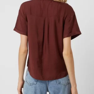 Another Label Bluse Aus Viskosemischung Modell ‘Laurel’ – Schokobraun 15