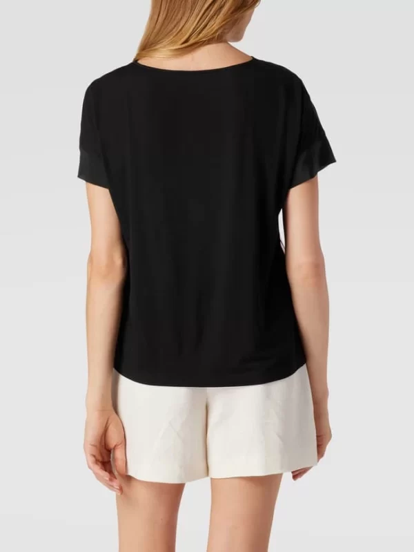 Marc Cain Bluse Mit Allover-Muster – Schwarz 6
