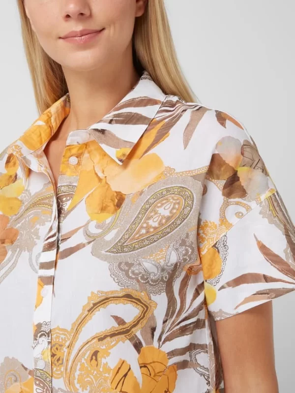 Betty Barclay Bluse Mit Mustermix – Sand 4