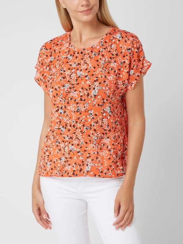 Kaffe Blusenshirt Aus Viskose Modell ‘Kavilia’ – Koralle 5