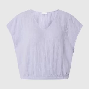American Vintage Blusenshirt Aus Musselin Modell ‘Oyobay’ – Flieder 9