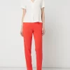 Marc Cain Blusenshirt Mit Zierleisten Im Double-Layer-Look – Offwhite 17