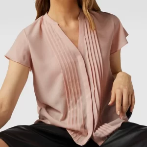 Jake*s Collection Blusenshirt Mit V-Ausschnitt – Rosé 11