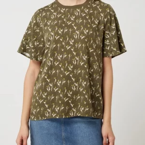Saint Tropez Blusenshirt Mit Glockenärmeln Modell ‘Ivy’ – Dunkelgrün 13