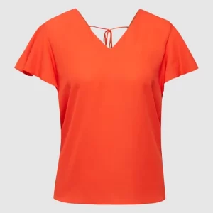 Jake*s Collection Bluse Mit Volantärmeln – Rot 9