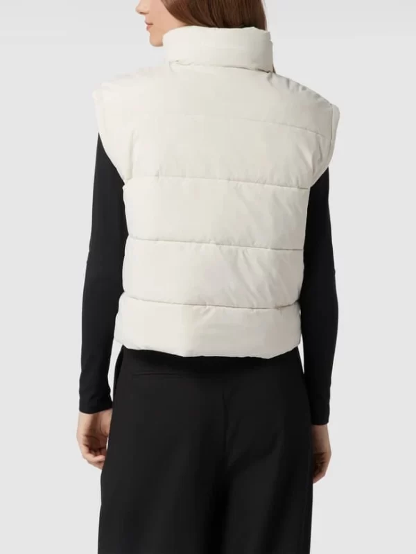 Calvin Klein Jeans Steppweste Mit Stehkragen – Offwhite 6