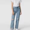 Tom Tailor Denim Bluse Mit Lochstickerei – Weiß 19