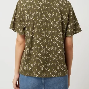 Saint Tropez Blusenshirt Mit Glockenärmeln Modell ‘Ivy’ – Dunkelgrün 15