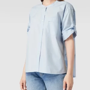 Tommy Hilfiger Bluse Mit Brusttasche – Hellblau 13