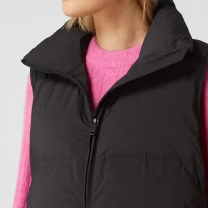 Calvin Klein Womenswear Daunenweste Mit Reißverschlusstaschen – Schwarz 11