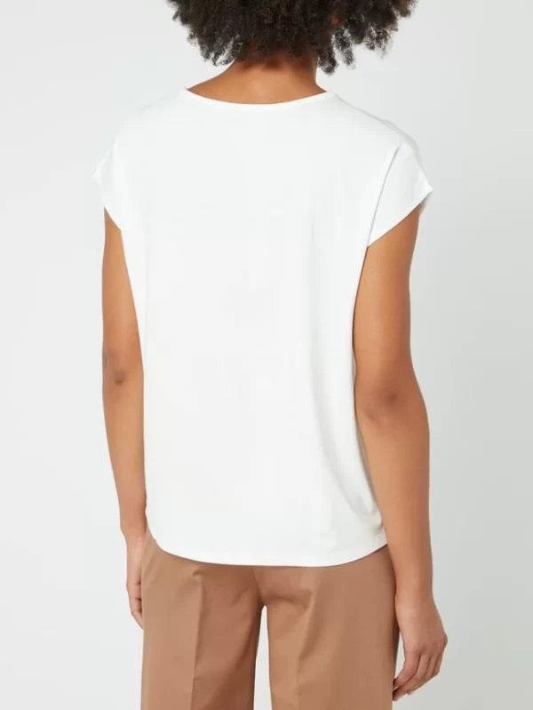 More & More Blusenshirt Mit Angeschnittenen Ärmeln – Offwhite 6