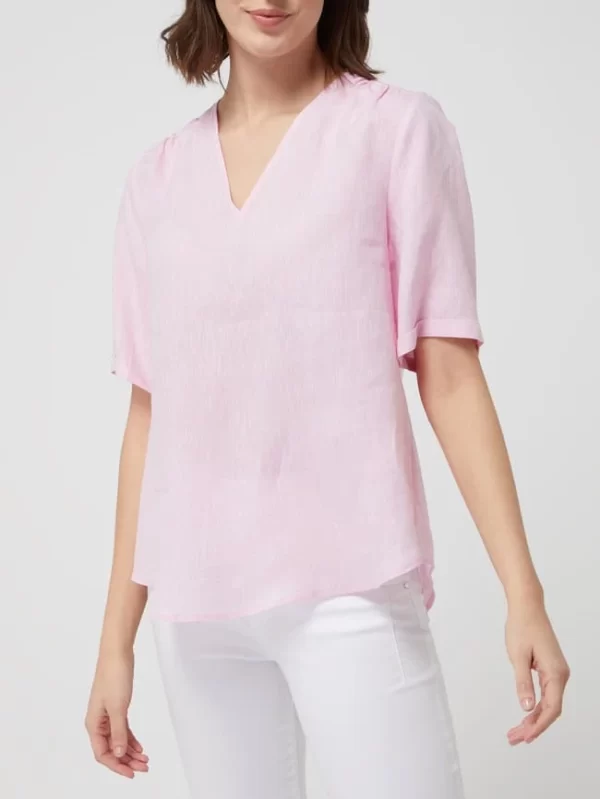 Seidensticker Blusenshirt Aus Leinen – Rosé 5