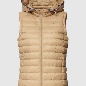 Tommy Hilfiger Daunenweste In Stepp-Optik Modell ‘ess’ – Beige 9