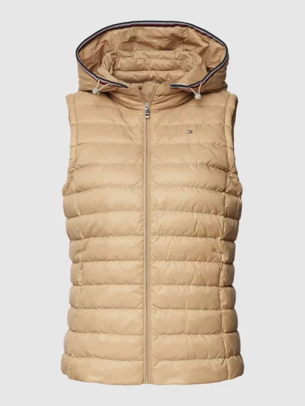 Tommy Hilfiger Daunenweste In Stepp-Optik Modell ‘ess’ – Beige 3