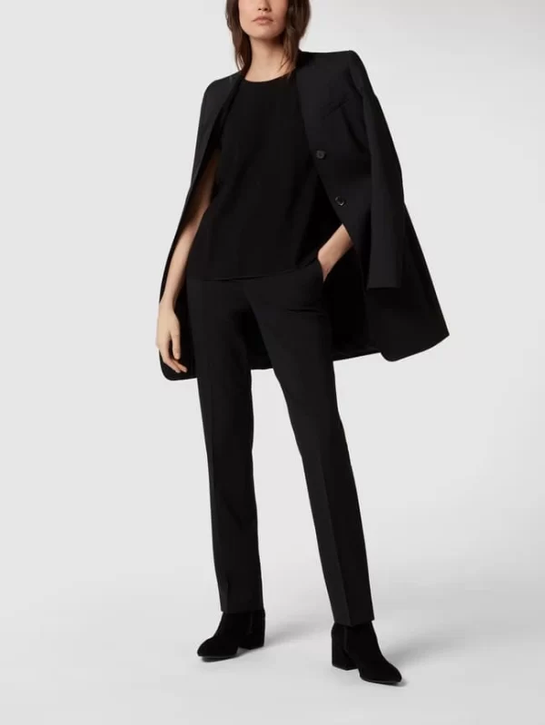 BOSS Blusenshirt Mit Tailliertem Schnitt – Schwarz 1
