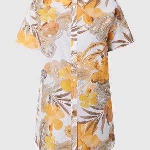 Betty Barclay Bluse Mit Mustermix – Sand 9