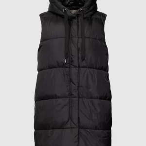 ONLY CARMAKOMA PLUS SIZE Steppweste Mit Kapuze – Schwarz 9
