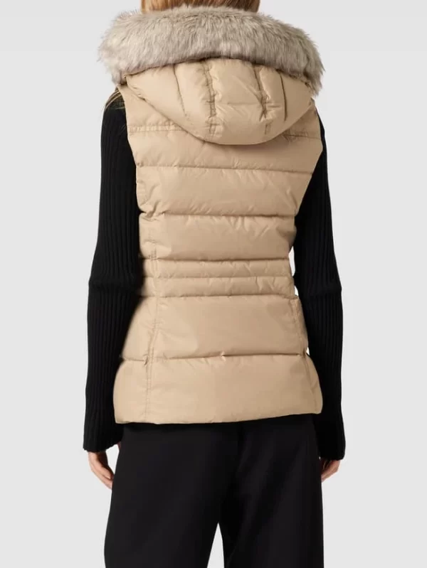Tommy Hilfiger Daunenweste Mit Label-Detail – Beige 6