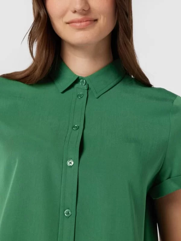 Marc O’Polo Denim Bluse Mit Knopfleiste – Hellgrün 4