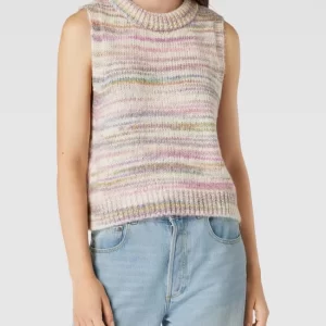Only Strickweste Mit Streifenmuster Modell ‘CAMA’ – Offwhite 13