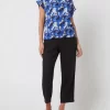 Montego Bluse Mit Allover-Muster – Dunkelblau 19