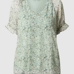 Fransa Blusenshirt Aus Chiffon – Lindgrün 9