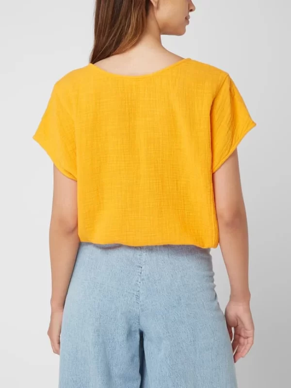 American Vintage Blusenshirt Aus Musselin Modell ‘Oyobay’ – Orange 6