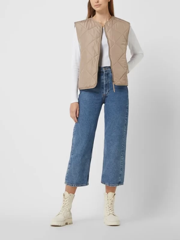 Soyaconcept Steppweste Mit Rundhalsausschnitt – Camel 1