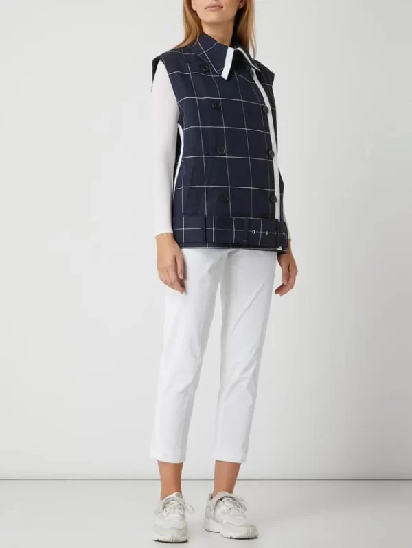 Phillip Lim Weste Mit Taillengürtel – Marineblau 1