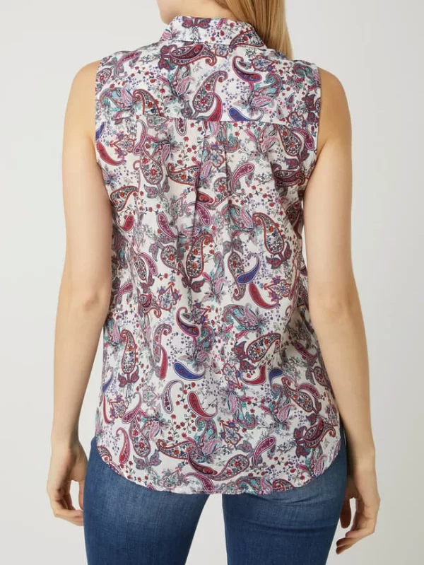 Emily Van Den Bergh Blusentop Mit Paisleymuster – Rot 6