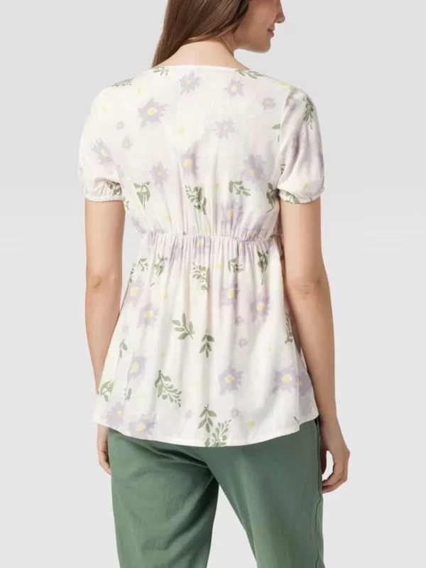Mamalicious Umstands-Bluse Mit Floralem Muster – Offwhite 6