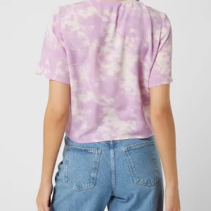 Pieces Cropped Bluse Aus Viskose Modell ‘Nya’ – Flieder 15