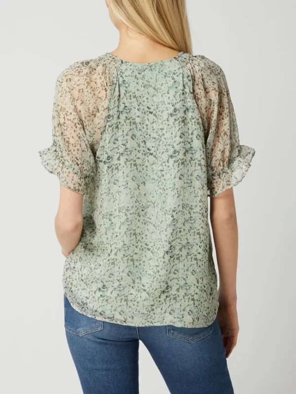 Fransa Blusenshirt Aus Chiffon – Lindgrün 6
