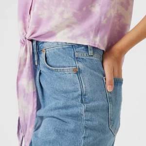 Pieces Cropped Bluse Aus Viskose Modell ‘Nya’ – Flieder 11