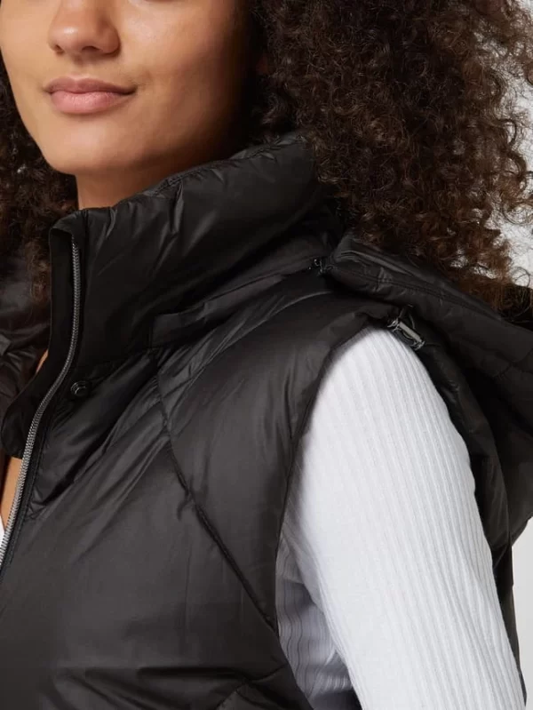 Esprit Collection Steppweste Mit Kapuze – Schwarz 4
