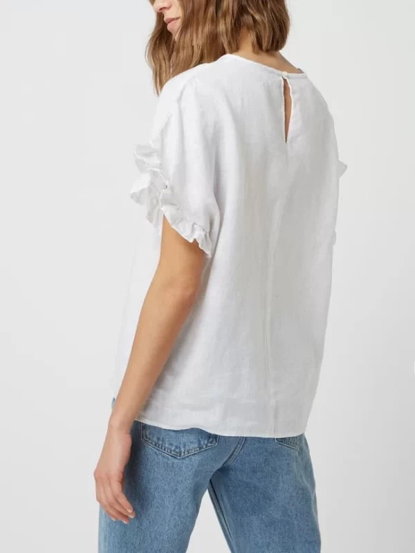 Fynch-Hatton Blusenshirt Aus Leinen – Weiß 6