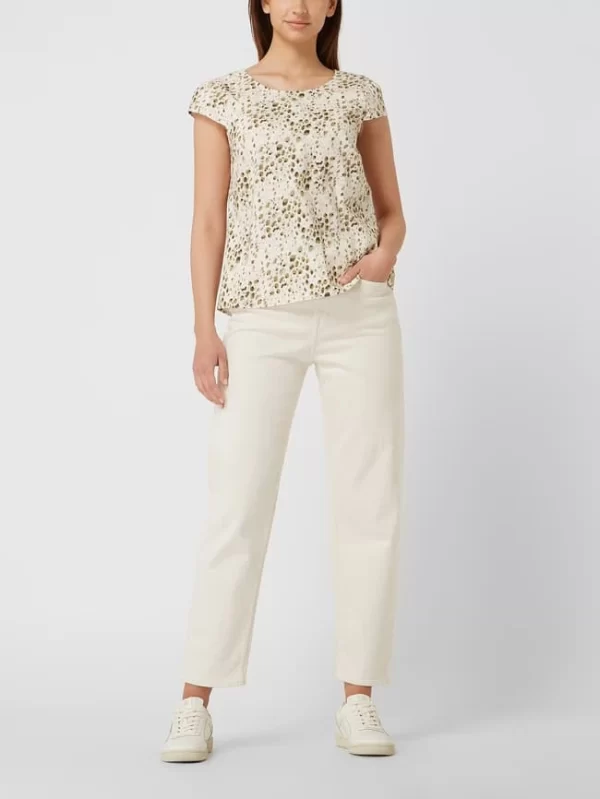 More & More Bluse Mit Volantärmeln – Grün 1