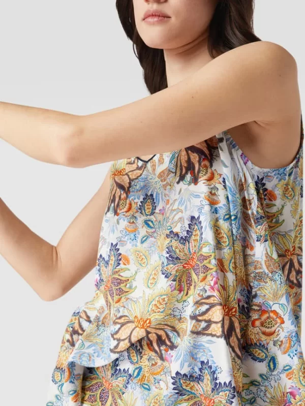 Cinque Bluse Mit Floralem Muster Modell ‘Cituffy’ – Ecru 4
