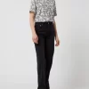 Jake*s Casual Bluse Aus Viskose – Dunkelgrau 19